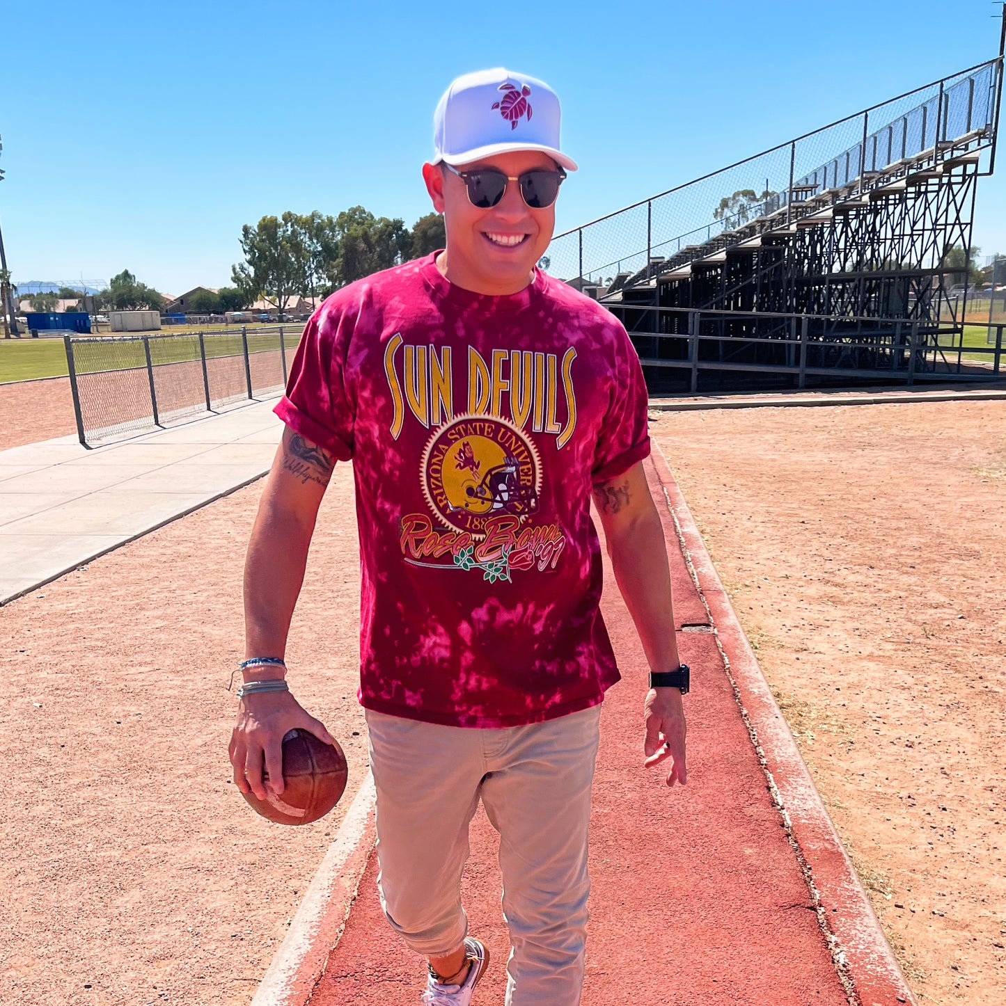 ARIZONA STATE UNIVERSITY 1997 ROSE BOWL TEE