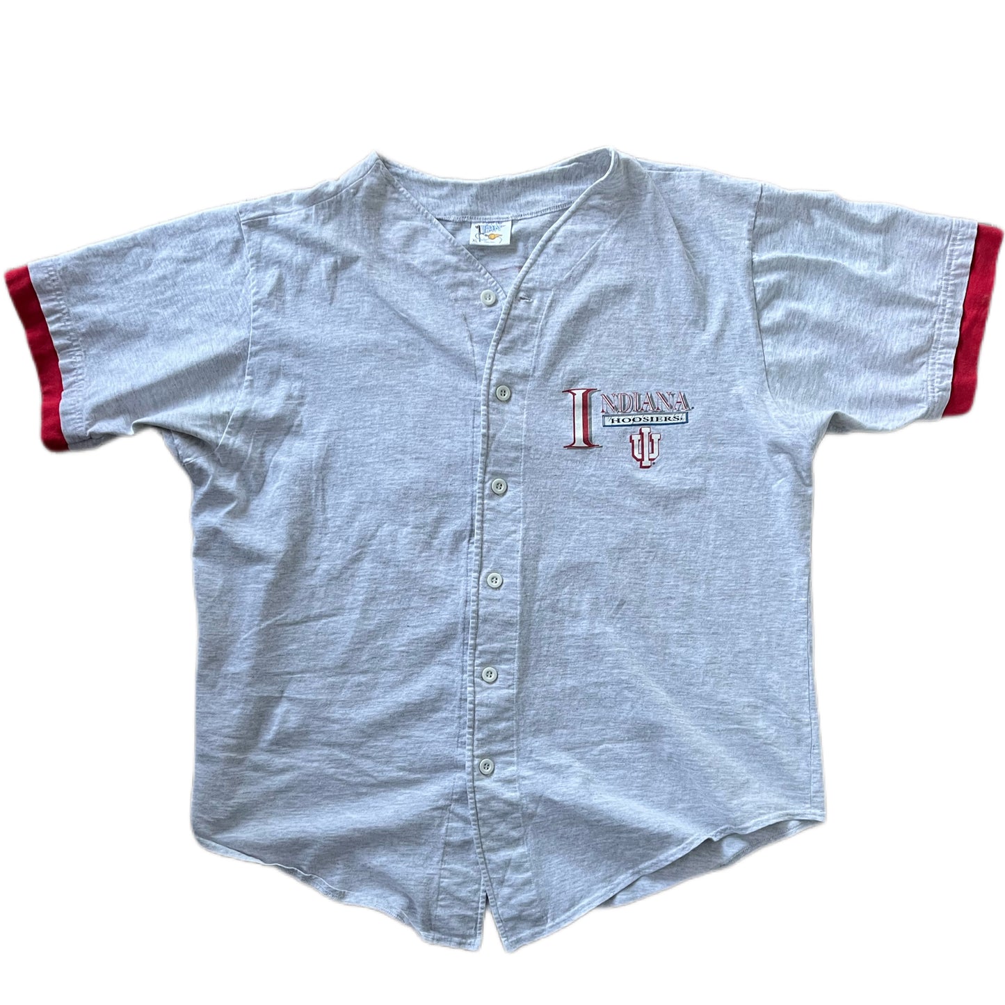 INDIANA UNIVERSITY BUTTON UP TEE