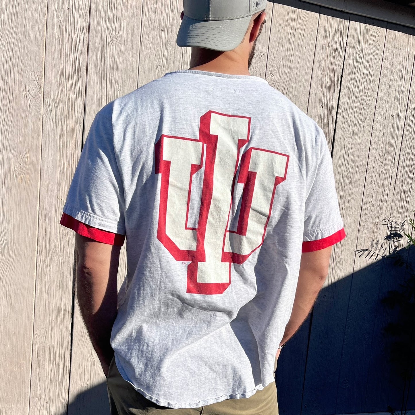 INDIANA UNIVERSITY BUTTON UP TEE