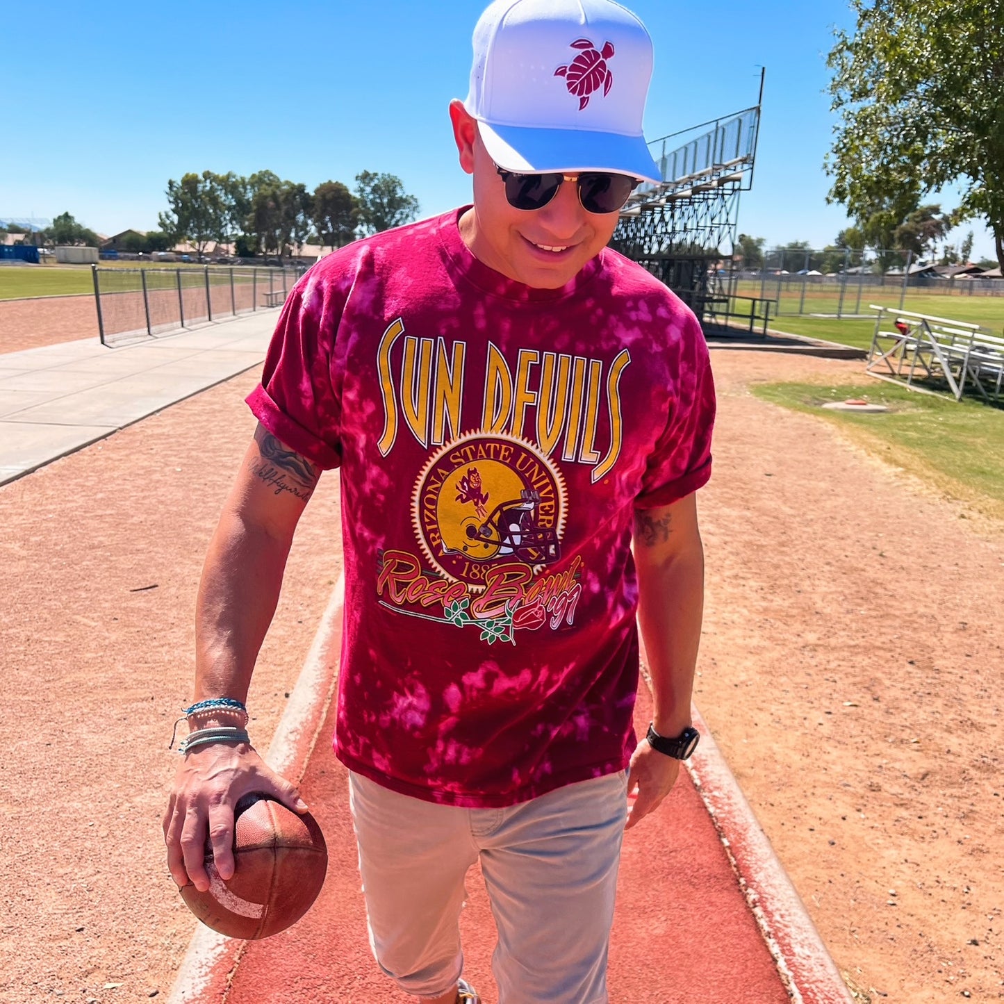 ARIZONA STATE UNIVERSITY 1997 ROSE BOWL TEE