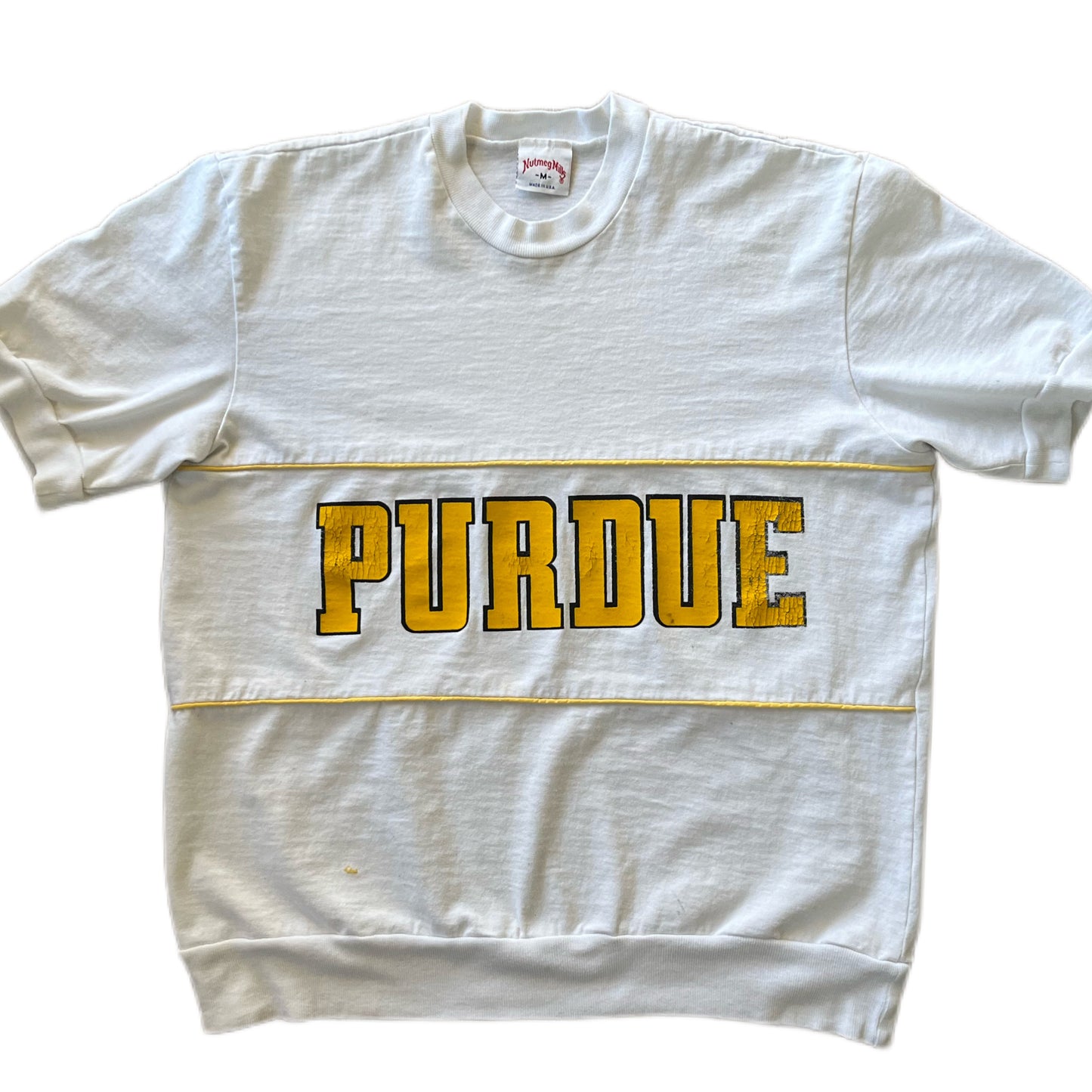 PURDUE UNIVERSITY WHITE TEE