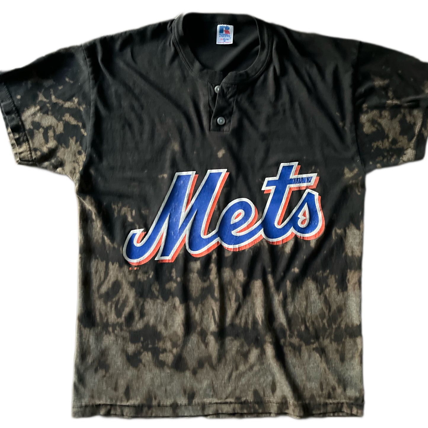 NEW YORK METS HENLEY TEE