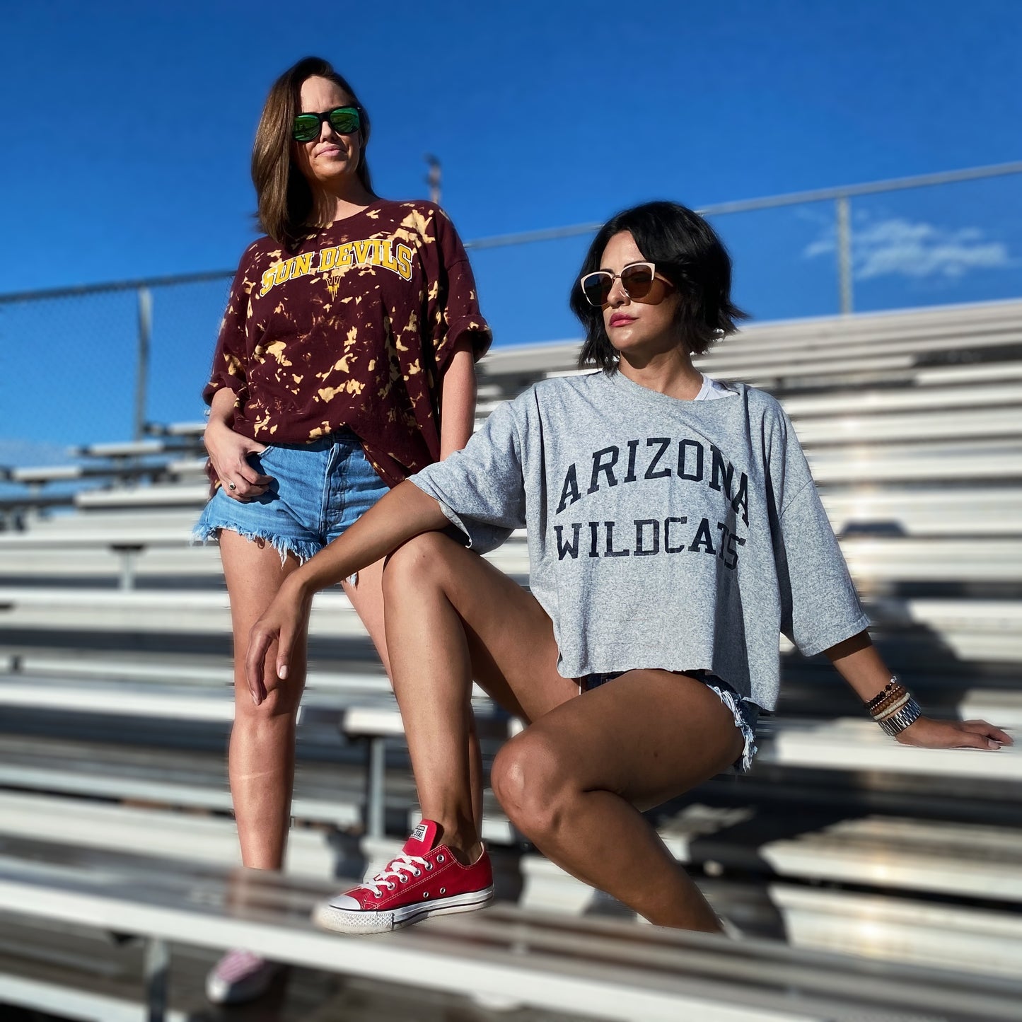 UNIVERSITY OF ARIZONA CROPPED TEE