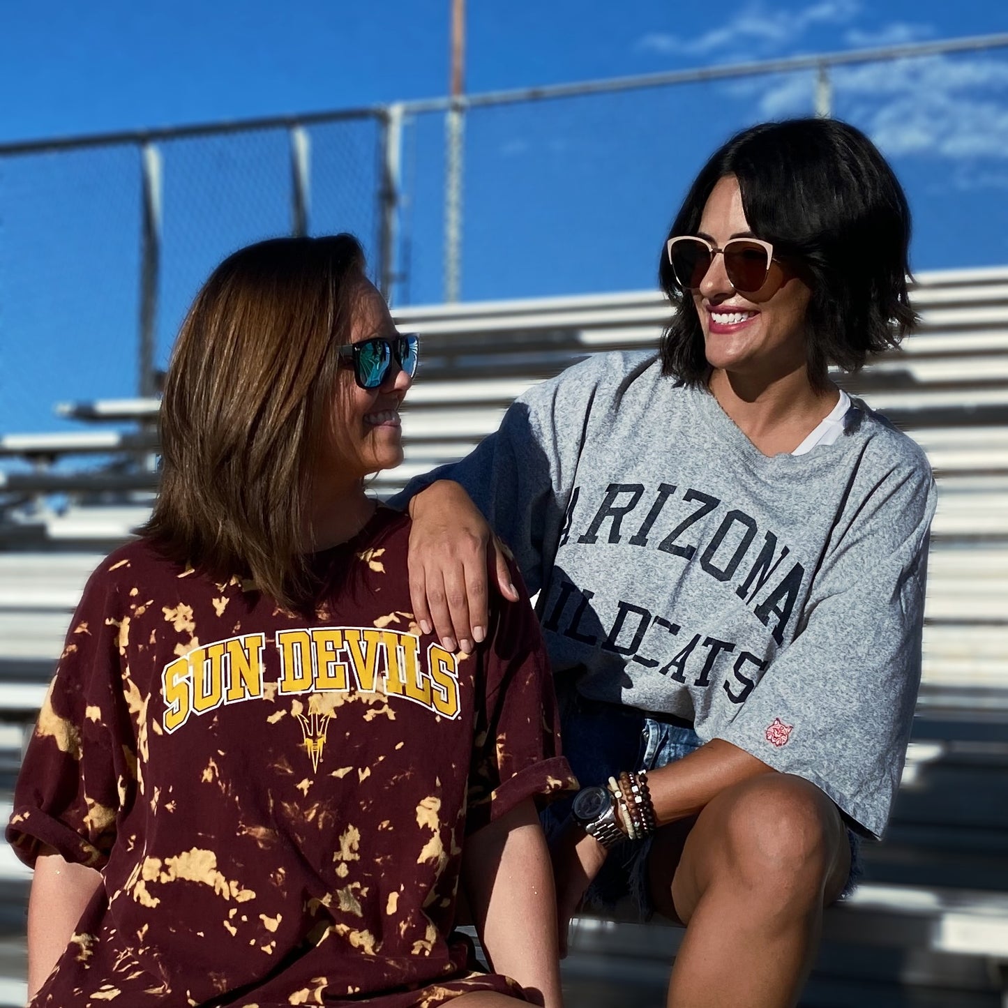 UNIVERSITY OF ARIZONA CROPPED TEE