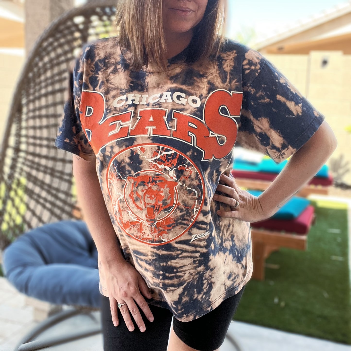 CHICAGO BEARS ZUBAZ TEE