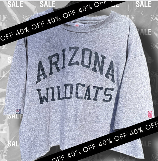 UNIVERSITY OF ARIZONA CROPPED TEE