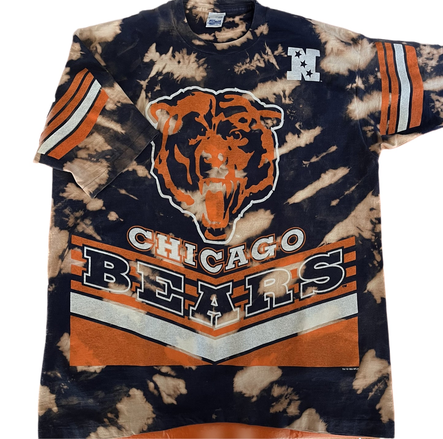 CHICAGO BEARS FRONT/BACK LOGO TEE