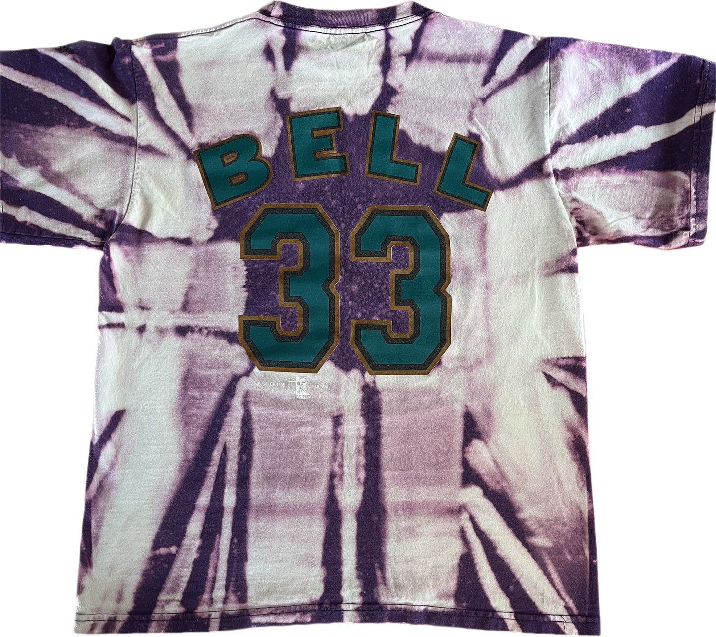 vintage arizona diamondbacks albert bell baseball mlb t shirt purple for men and women 