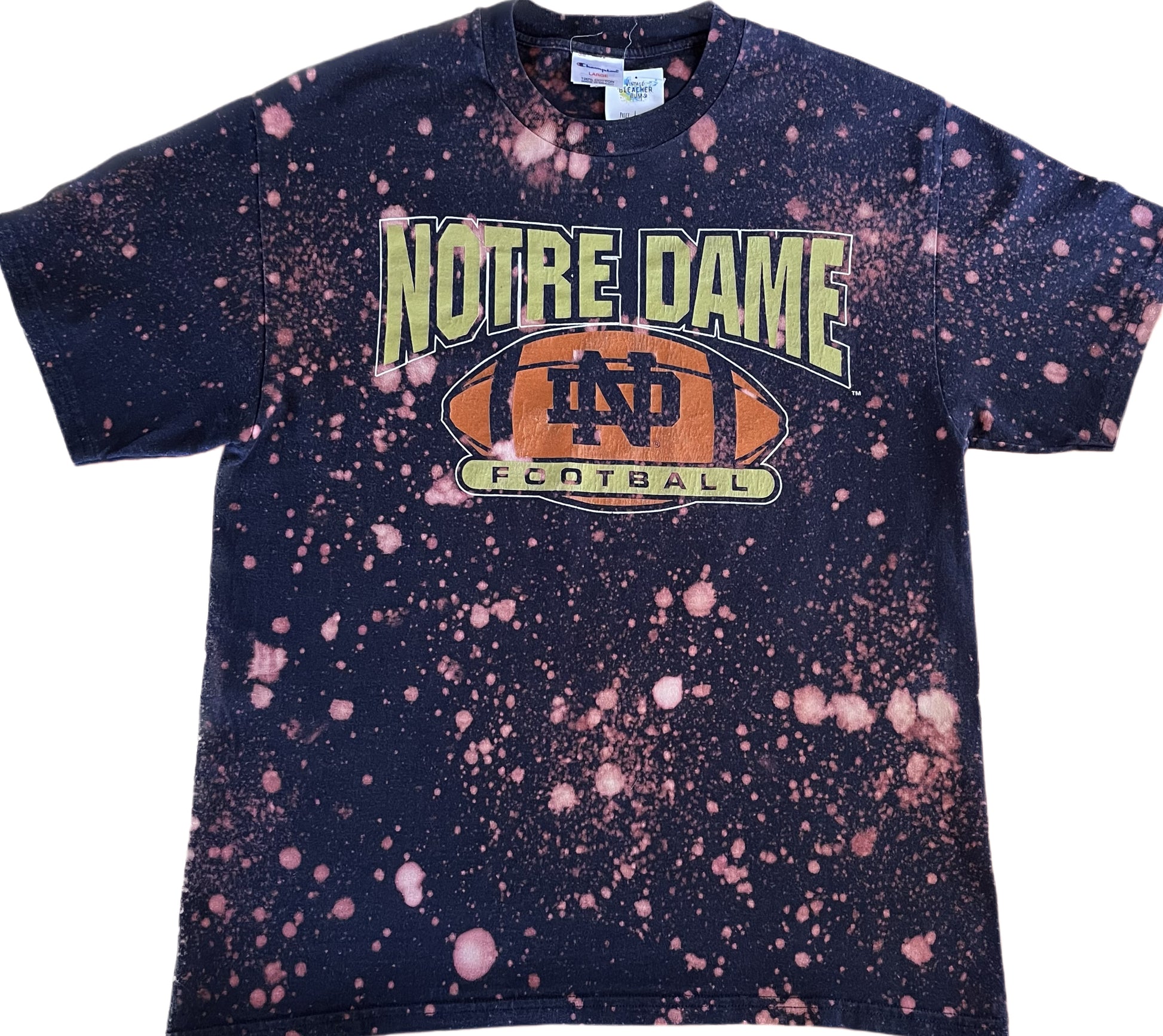 vintage university of notre dame football champion tee shirt college for men and women